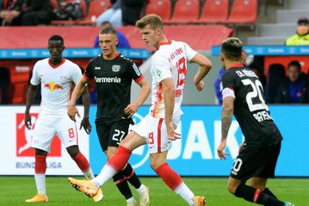 Bei Sörloth-Debüt: Leipzig entführt Punkt aus Leverkusen Bei Sörloth-Debüt: Leipzig entführt Punkt aus Leverkusen