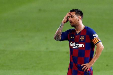 'Barça-Beben', 'Schock' oder 'heftiger Schlag': Dass Lionel Messi dem FC Barcelona per Fax mitgeteilt hat, dass er den Klub,... 'Barça-Beben', 'Schock' oder 'heftiger Schlag': Dass Lionel Messi dem FC Barcelona per Fax mitgeteilt hat, dass er den Klub,...