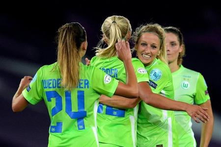 Frauen-BL: Wolfsburg holt Pflichtsieg gegen Meppen - Bayern bleiben vorne Frauen-BL: Wolfsburg holt Pflichtsieg gegen Meppen - Bayern bleiben vorne