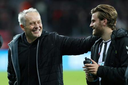 Streich dankt Profis für Geduld: Streich dankt Profis für Geduld: