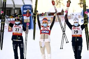 Skilanglauf: Johaug dominiert zum Saisonstart