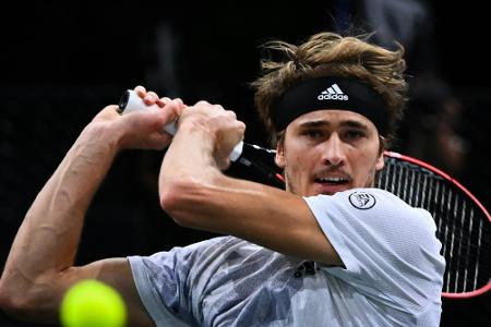 Zehnter Sieg in Serie: Zverev in Paris im Viertelfinale Zehnter Sieg in Serie: Zverev in Paris im Viertelfinale