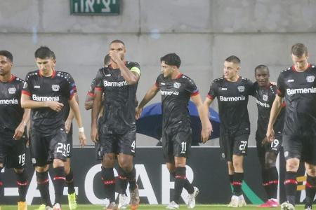 Europa League: Leverkusen dank Bailey und Wirtz auf Kurs Europa League: Leverkusen dank Bailey und Wirtz auf Kurs