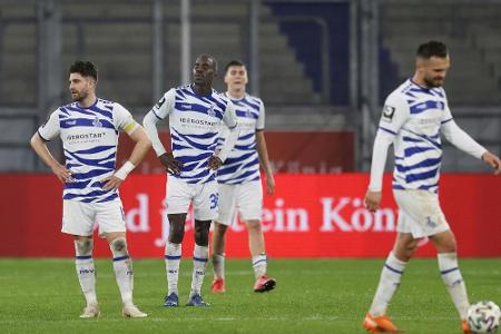 Viktoria stoppt Negativlauf - Duisburg tritt auf der Stelle Viktoria stoppt Negativlauf - Duisburg tritt auf der Stelle