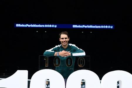 Tennis: Nadal feiert 1000. Sieg