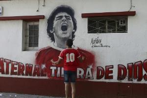 Maradona junior trauert um seinen Vater: "Kapitän meines Herzen"