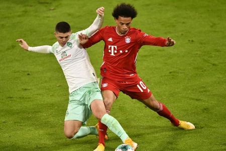 Nur 1:1 gegen Bremen: Unerwarteter Bayern-Patzer im Rekordspiel Nur 1:1 gegen Bremen: Unerwarteter Bayern-Patzer im Rekordspiel