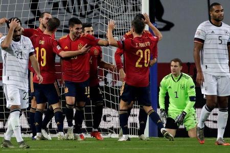 Im letzten Spiel der UEFA Nations League kämpfte die deutsche Nationalmannschaft am Dienstag noch um den Gruppensieg. Doch g... Im letzten Spiel der UEFA Nations League kämpfte die deutsche Nationalmannschaft am Dienstag noch um den Gruppensieg. Doch g...