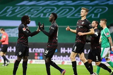 Stuttgart siegt in Bremen dank Wamangituka Stuttgart siegt in Bremen dank Wamangituka