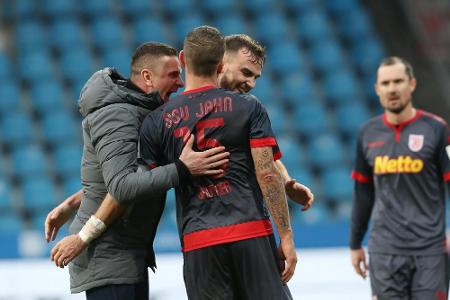 Regensburg nach 17 Jahren wieder im Achtelfinale Regensburg nach 17 Jahren wieder im Achtelfinale