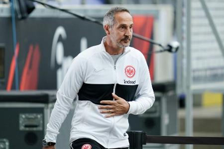 Hütter sieht keine Krise: Hütter sieht keine Krise: