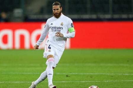 Real Madrid wieder mit Kapitän Ramos gegen Gladbach Real Madrid wieder mit Kapitän Ramos gegen Gladbach