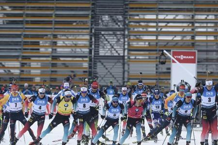 Biathlon: Zwei Athleten positiv getestet Biathlon: Zwei Athleten positiv getestet