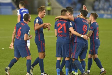 Spanien: Atletico bleibt Spitzenreiter Spanien: Atletico bleibt Spitzenreiter