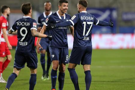Bochum nach Sieg gegen Heidenheim Zweiter Bochum nach Sieg gegen Heidenheim Zweiter