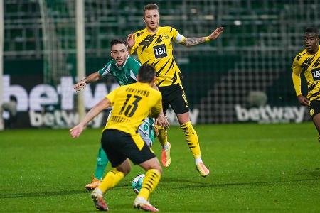 Im ersten Spiel nach der Entlassung von Lucien Favre gastierte Borussia Dortmund am Dienstagabend bei Werder Bremen. Unter d... Im ersten Spiel nach der Entlassung von Lucien Favre gastierte Borussia Dortmund am Dienstagabend bei Werder Bremen. Unter d...