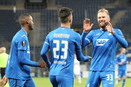 TSG in der Europa League: Jetzt soll auch der Gruppensieg her TSG in der Europa League: Jetzt soll auch der Gruppensieg her