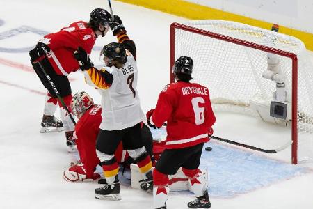 U20-WM: Eishockey-Junioren verlieren hoch gegen Kanada U20-WM: Eishockey-Junioren verlieren hoch gegen Kanada