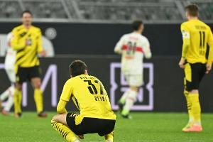 Dortmund von Aufsteiger Stuttgart gedemütigt