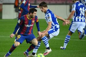 "Unser bestes Saisonspiel": Messi und Co. stürzen Real Sociedad