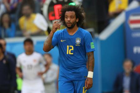 Platz 9: Sein Kollege bei Real, der brasilianische Außenverteidiger Marcelo mit der markanten Frisur, schreibt auf seinen So...