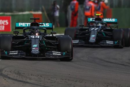 Mercedes setzt erneut auf das Duo Hamilton/Bottas. Nach Bottas' Verlängerung weit vor Ende 2020 gestalteten sich die Gespräc...