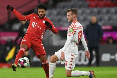 Gnabry erleidet Prellung am Schienbein Gnabry erleidet Prellung am Schienbein