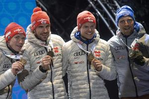 DSV-Staffel mit Peiffer, Lesser, Doll und Horn: "Podium unser Ziel"