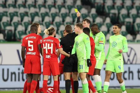 2:2 in Wolfsburg: Leipzig verpasst Sprung an die Tabellenspitze 2:2 in Wolfsburg: Leipzig verpasst Sprung an die Tabellenspitze
