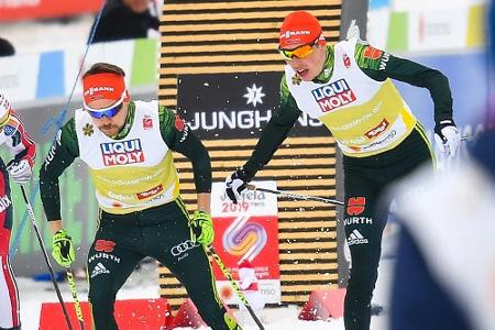 Kombination: Frenzel/Rießle siegen im Teamsprint Kombination: Frenzel/Rießle siegen im Teamsprint