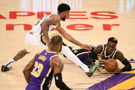 NBA: Schröder mit Lakers weiter siegreich NBA: Schröder mit Lakers weiter siegreich