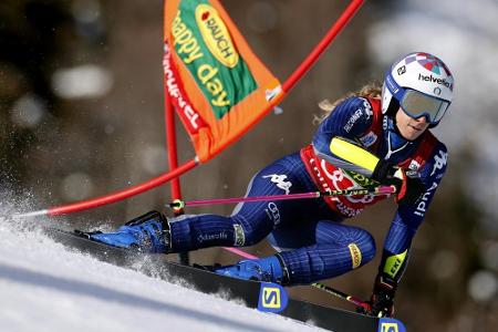 Riesenslalom: Bassino führt - Filser als 23. im zweiten Durchgang Riesenslalom: Bassino führt - Filser als 23. im zweiten Durchgang
