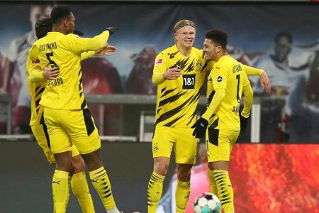 Niederlage gegen Dortmund: Leipzig verpasst Sprung auf Platz eins Niederlage gegen Dortmund: Leipzig verpasst Sprung auf Platz eins