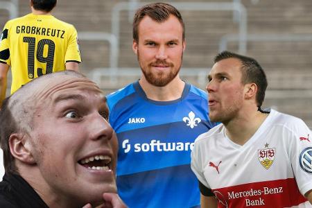 Weltmeister, Double-Gewinner, Absteiger, 'Dönerwerfer' und 'Lobby-Pinkler': Kevin Großkreutz hat in seiner Karriere schon je... Weltmeister, Double-Gewinner, Absteiger, 'Dönerwerfer' und 'Lobby-Pinkler': Kevin Großkreutz hat in seiner Karriere schon je...