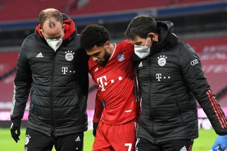 Bayern ohne Gnabry in Gladbach Bayern ohne Gnabry in Gladbach