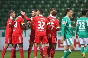 2:0 in Bremen: Union Berlin "übernachtet" auf Champions-League-Platz