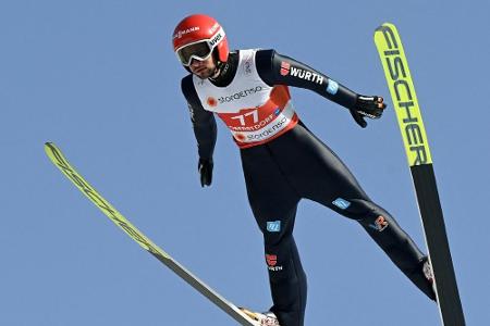 Deutsches Skisprung-Team führt im WM-Mixed zur Halbzeit Deutsches Skisprung-Team führt im WM-Mixed zur Halbzeit