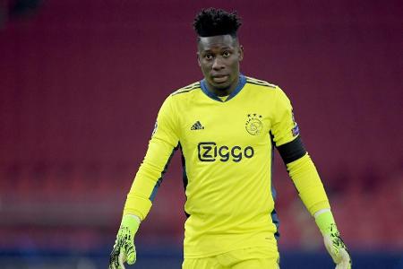 Ajax-Torhüter Onana für ein Jahr wegen Doping gesperrt Ajax-Torhüter Onana für ein Jahr wegen Doping gesperrt