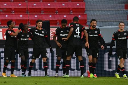 Leverkusen vergibt 2:0 gegen Mainz Leverkusen vergibt 2:0 gegen Mainz
