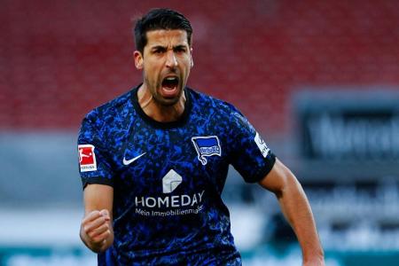 Khedira bei Hertha gegen Leipzig vor Startelf-Debüt Khedira bei Hertha gegen Leipzig vor Startelf-Debüt
