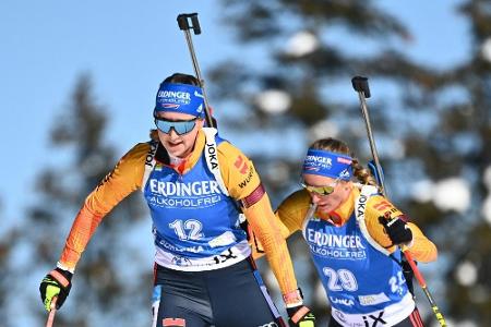 Preuß und Peiffer führen deutsche Staffeln an Preuß und Peiffer führen deutsche Staffeln an