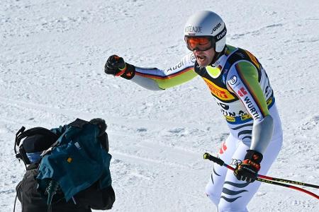 Ski-WM: Baumann gewinnt sensationell Super-G-Silber Ski-WM: Baumann gewinnt sensationell Super-G-Silber