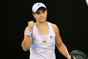 Barty in Melbourne mit Mühe in Runde drei