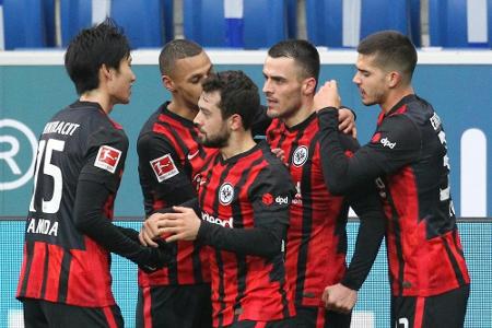Dank Scorerkönig Kostic: Frankfurt eilt der Königsklasse entgegen Dank Scorerkönig Kostic: Frankfurt eilt der Königsklasse entgegen