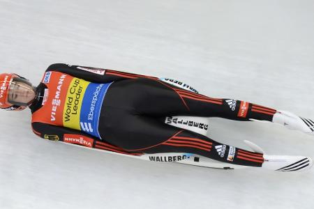 Geisenberger gewinnt Rodel-Gesamtweltcup - Taubitz Zweite im Schneechaos