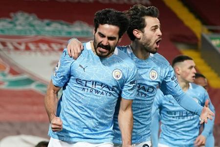 Doppelpacker Gündogan raubt Klopp die letzte Meisterchance - Rückschlag auch für United Doppelpacker Gündogan raubt Klopp die letzte Meisterchance - Rückschlag auch für United