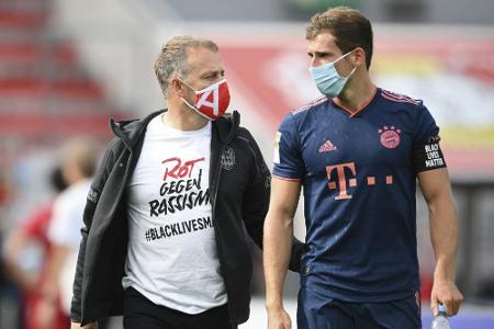 Flick hofft auf Rückkehr von Goretzka und Martinez Flick hofft auf Rückkehr von Goretzka und Martinez