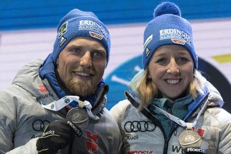 Preuß und Lesser hoffen auf Single-Mixed-Medaille Preuß und Lesser hoffen auf Single-Mixed-Medaille