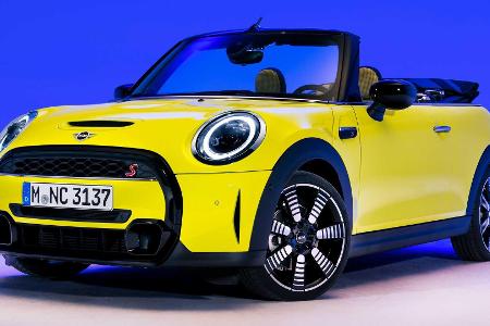 Mini (2021) Facelift: Neue Front und funky Mehrfarb-Dach