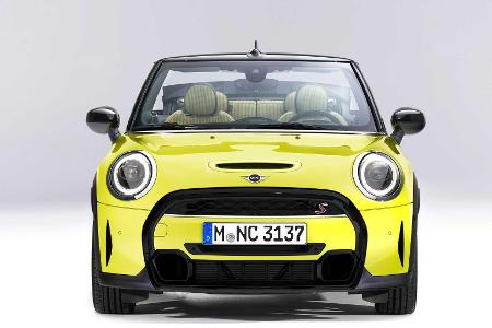 Mini (2021) Facelift: Neue Front und funky Mehrfarb-Dach